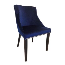 Krzesło porto - tkaninaGeorge-cobalt-6027